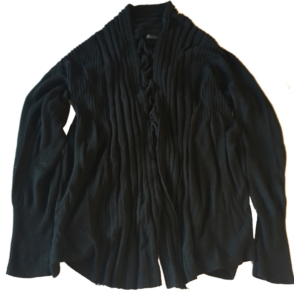 Cardigan black size medium women’s sweater